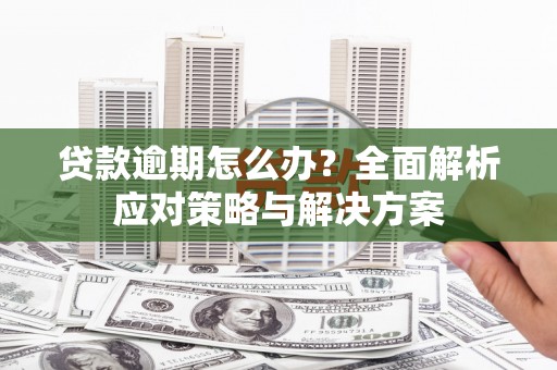 邓州贷款逾期怎么办？全面解析应对策略与解决方案