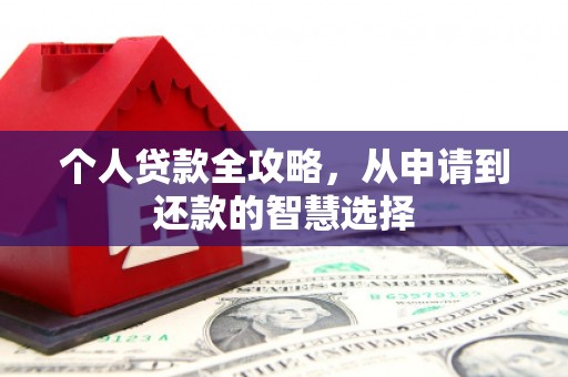 邓州个人贷款全攻略，从申请到还款的智慧选择