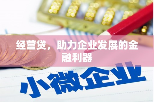 邓州经营贷，助力企业发展的金融利器