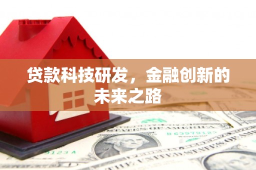 邓州贷款科技研发，金融创新的未来之路
