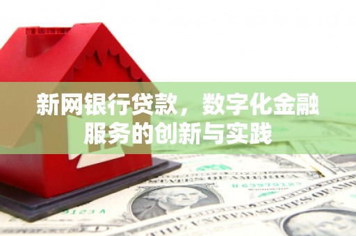邓州新网银行贷款，数字化金融服务的创新与实践