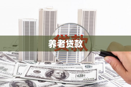邓州养老贷款