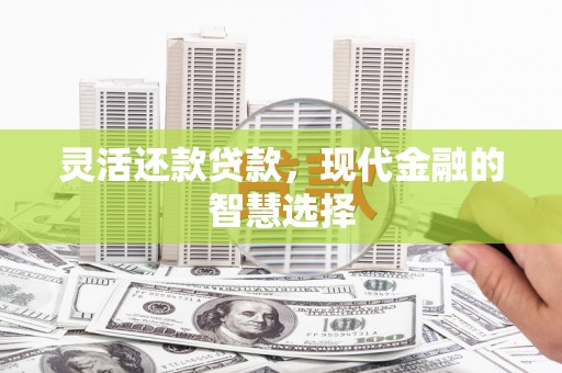 邓州灵活还款贷款，现代金融的智慧选择