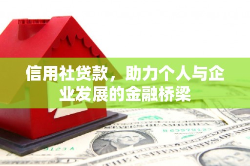 邓州信用社贷款，助力个人与企业发展的金融桥梁