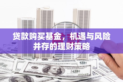 邓州贷款购买基金，机遇与风险并存的理财策略
