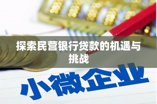 邓州探索民营银行贷款的机遇与挑战