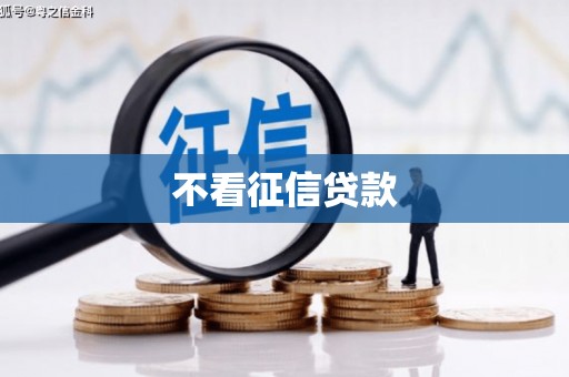 邓州不看征信贷款