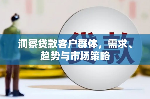 邓州洞察贷款客户群体，需求、趋势与市场策略