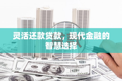 邓州灵活还款贷款，现代金融的智慧选择