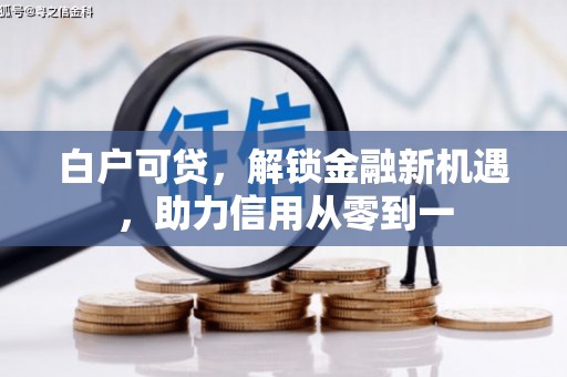 邓州白户可贷，解锁金融新机遇，助力信用从零到一