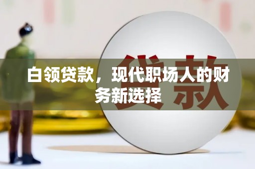 邓州白领贷款，现代职场人的财务新选择