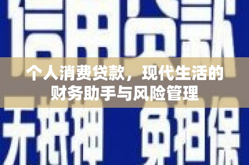 邓州个人消费贷款，现代生活的财务助手与风险管理