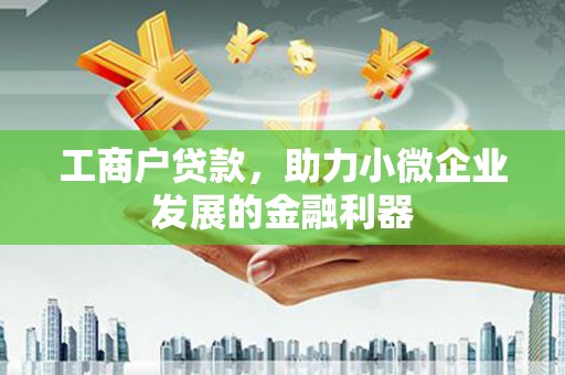 邓州工商户贷款，助力小微企业发展的金融利器