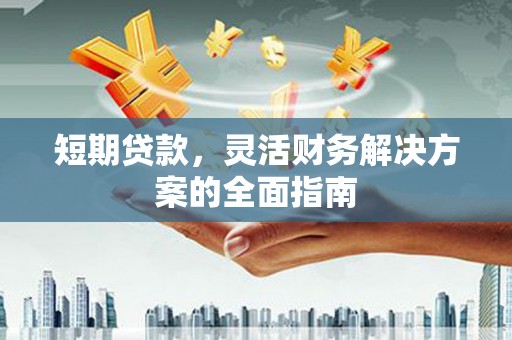 邓州短期贷款，灵活财务解决方案的全面指南