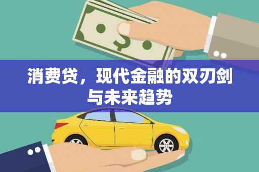 邓州消费贷，现代金融的双刃剑与未来趋势