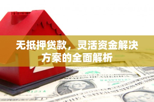 邓州无抵押贷款，灵活资金解决方案的全面解析