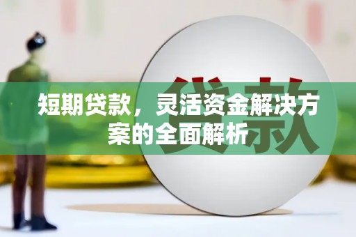 邓州短期贷款，灵活资金解决方案的全面解析