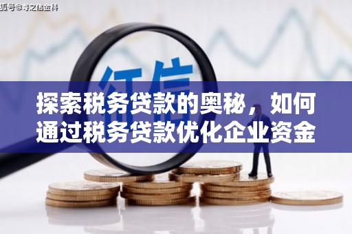 邓州探索税务贷款的奥秘，如何通过税务贷款优化企业资金流