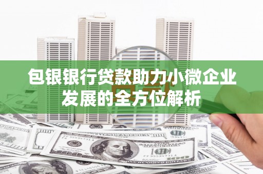 邓州包银银行贷款助力小微企业发展的全方位解析 邓州包银银行贷款助力小微企业发展的全方位解析