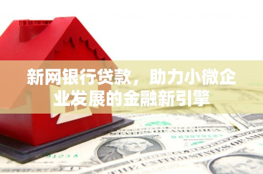 邓州新网银行贷款，助力小微企业发展的金融新引擎