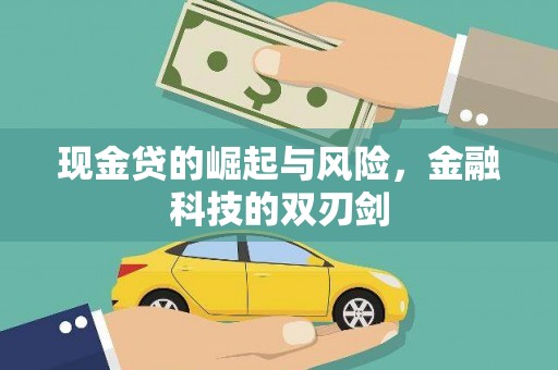 邓州现金贷的崛起与风险，金融科技的双刃剑