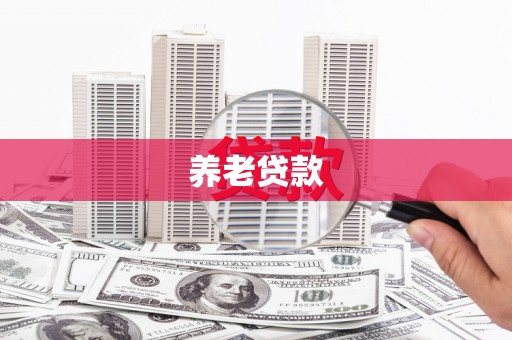 邓州养老贷款