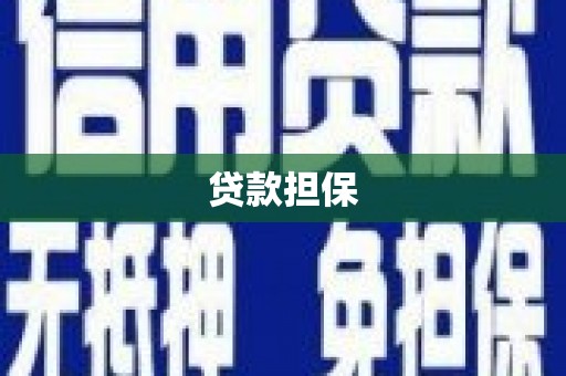 邓州贷款担保