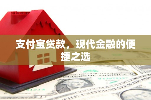 邓州支付宝贷款，现代金融的便捷之选