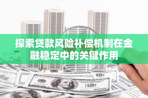 邓州探索贷款风险补偿机制在金融稳定中的关键作用