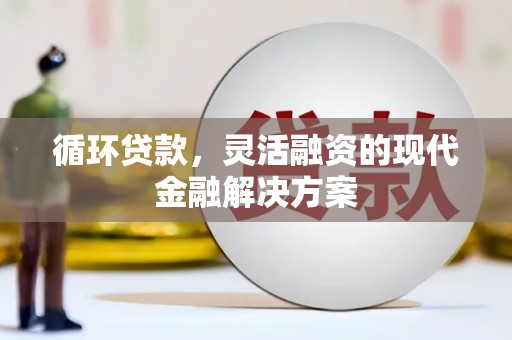 邓州循环贷款，灵活融资的现代金融解决方案