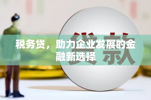 邓州税务贷，助力企业发展的金融新选择
