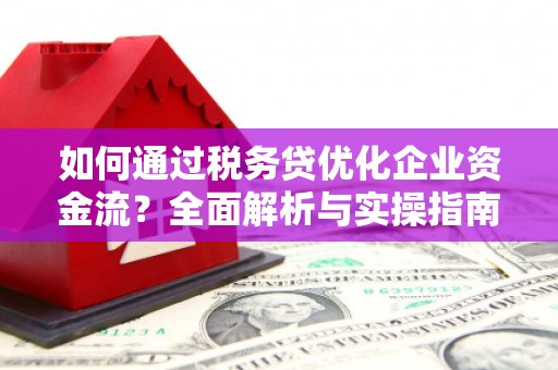 邓州如何通过税务贷优化企业资金流？全面解析与实操指南
