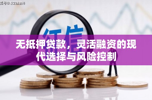 邓州无抵押贷款，灵活融资的现代选择与风险控制