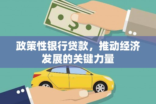 邓州政策性银行贷款，推动经济发展的关键力量