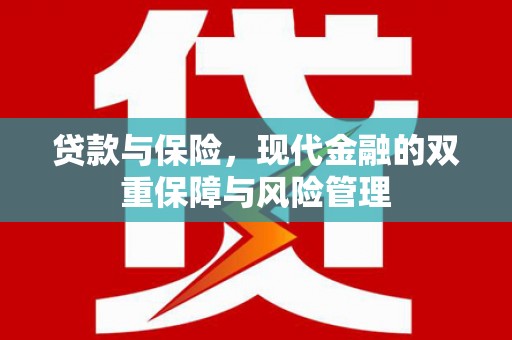 邓州贷款与保险，现代金融的双重保障与风险管理