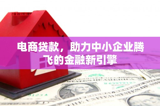 邓州电商贷款，助力中小企业腾飞的金融新引擎
