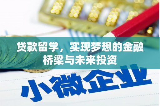邓州贷款留学，实现梦想的金融桥梁与未来投资