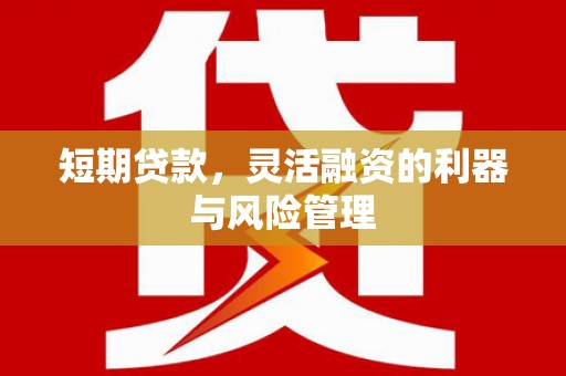 邓州短期贷款，灵活融资的利器与风险管理