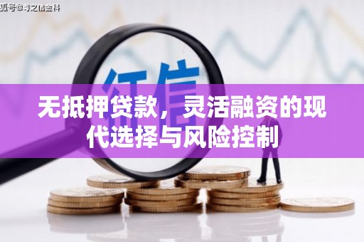 邓州无抵押贷款，灵活融资的现代选择与风险控制