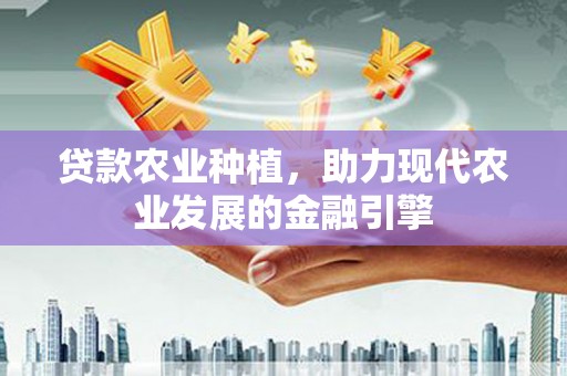 邓州贷款农业种植，助力现代农业发展的金融引擎