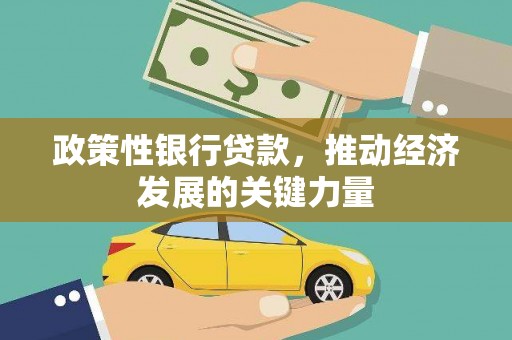 邓州政策性银行贷款，推动经济发展的关键力量