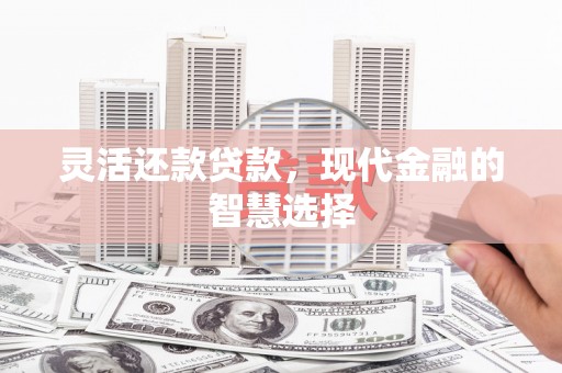 邓州灵活还款贷款，现代金融的智慧选择