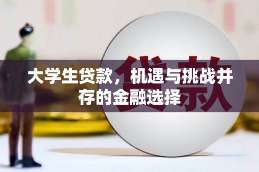 邓州大学生贷款，机遇与挑战并存的金融选择